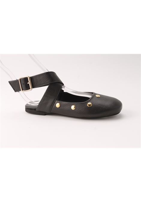 Ballerine con borchie FLORENS | F112610V VITELLO NERO